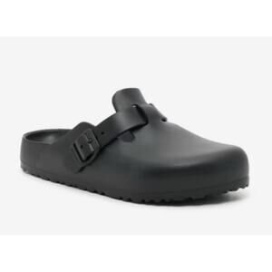 Birkenstock Boston EVA Clogs Black SZ 38 W7/M5 Slip On Comfort Shoe